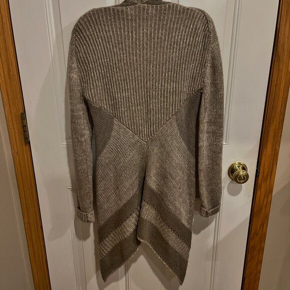 Knox Rose Brown Lagenlook Cardigan Sweater M Classy Chic. - Picture 5 of 11